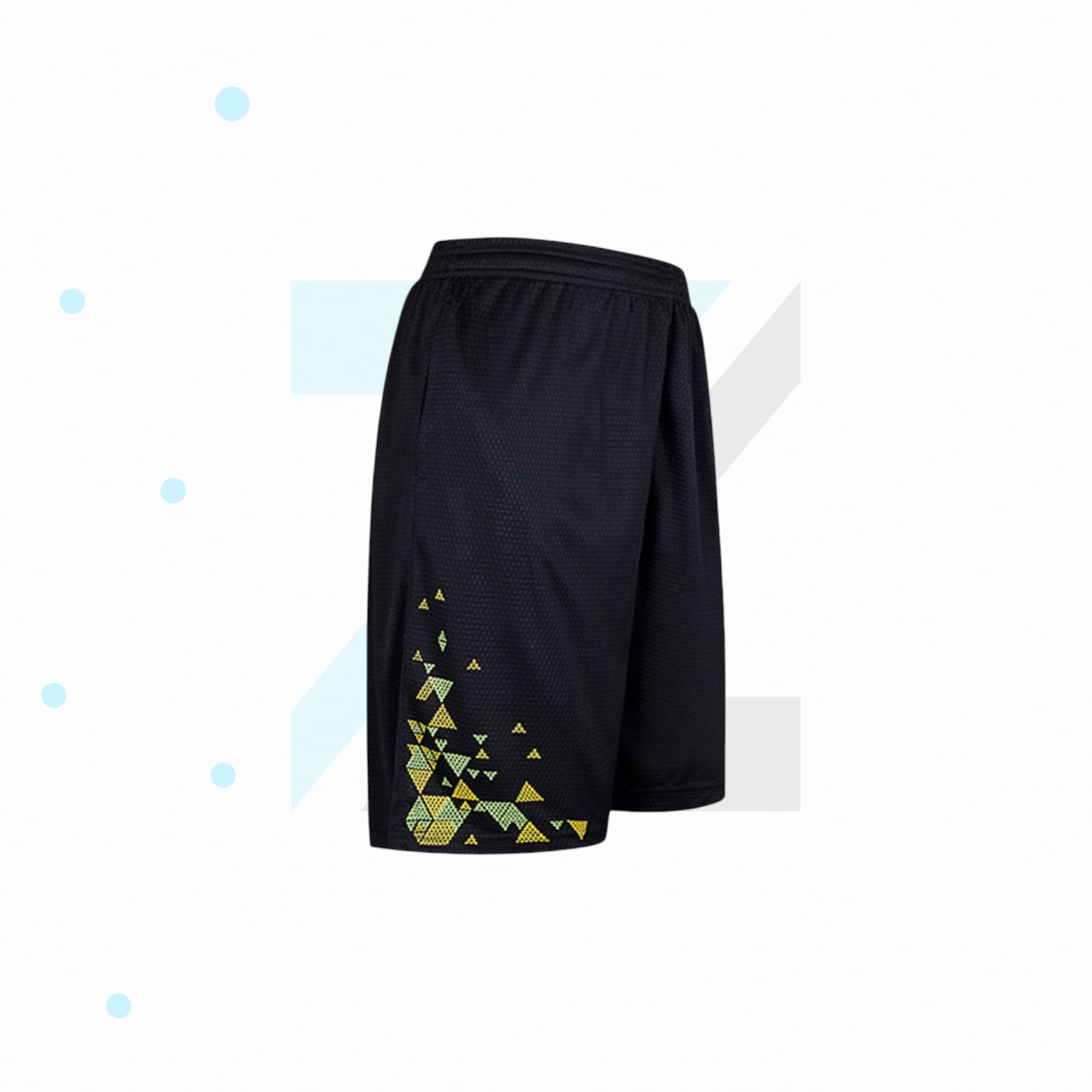 Pro Court Basketball Uniform | Lightweight Performance Jersey & Shorts | Custom Team Wear angle 3